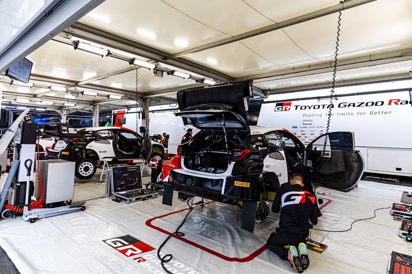 ΕΚΟ Ράλλυ Ακρόπολις 2024 Service Park