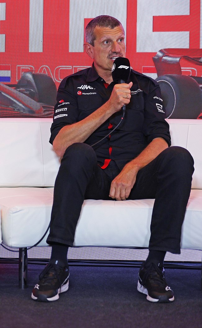 Guenther Steiner Haas