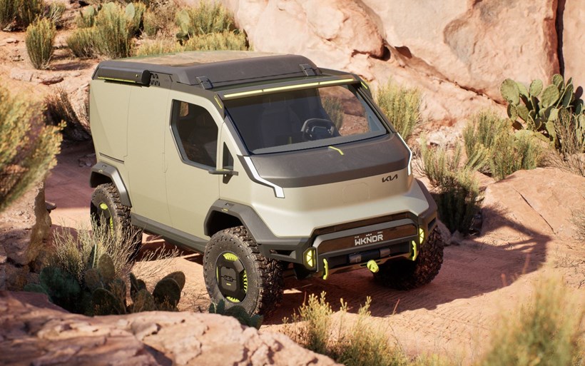 Kia PV5 WKNDR Concept EV Van