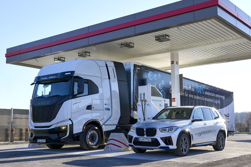BMW φορτηγά με υδρογόνο