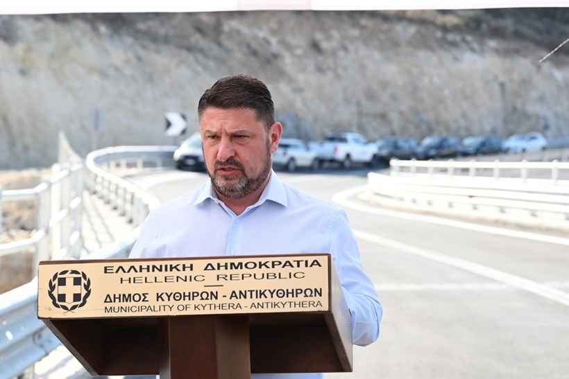 Γέφυρα Μάκρωνα Κύθηρα Εγκαίνια Χαρδαλιάς