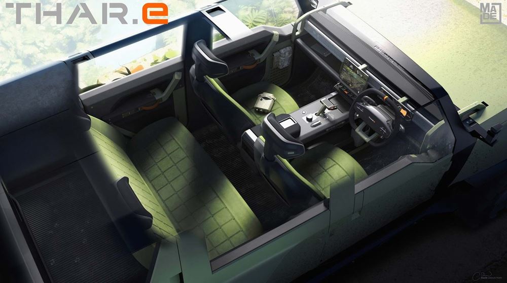 Mahindra Vision Thar.e Concept