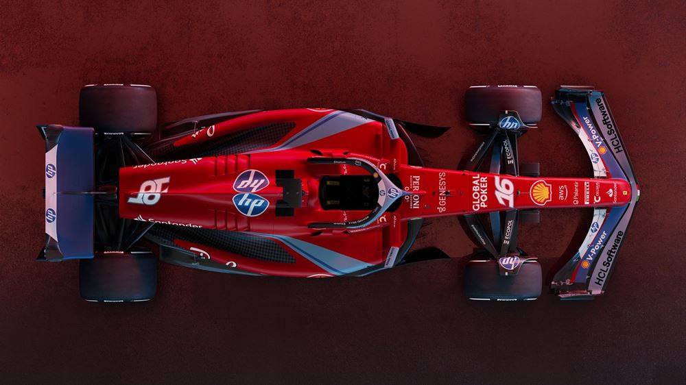 Ferrari Sf-24 Blue Miami Grand Prix