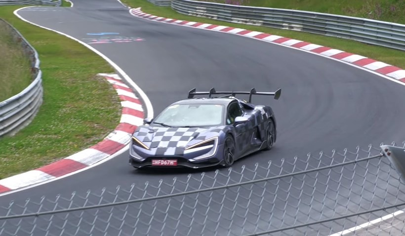 BYD Yangwang U9 Nurburgring δοκιμές