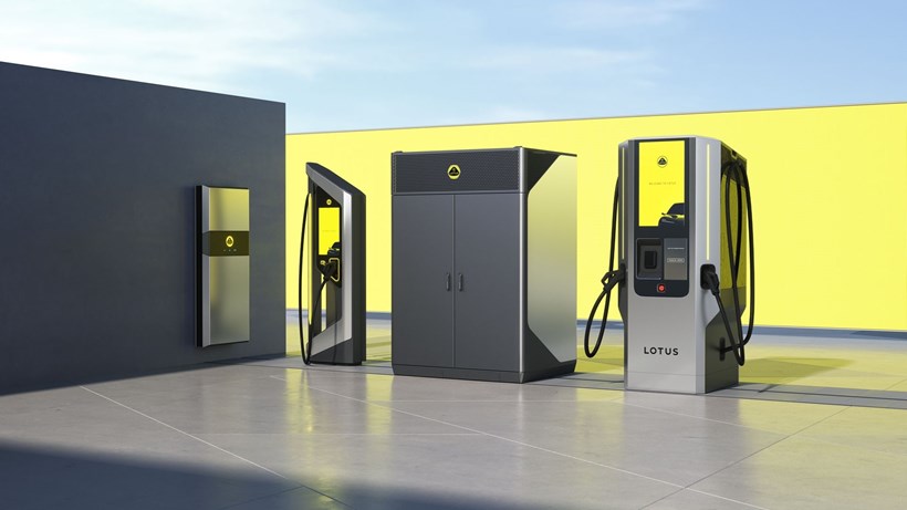 Lotus ταχυφορτιστής 450 kW