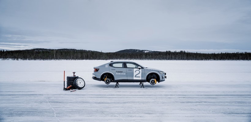Polestar 2 Arctic Circle: Drift στον πάγο με ηλεκτρικό