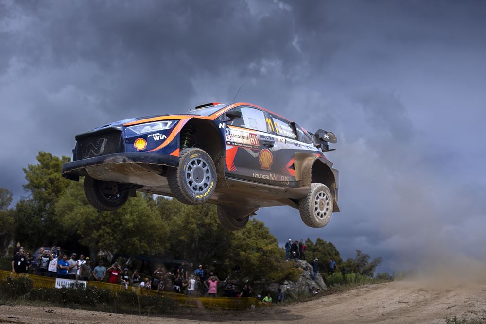WRC Ράλι Σαρδηνίας Neuville Hyundai
