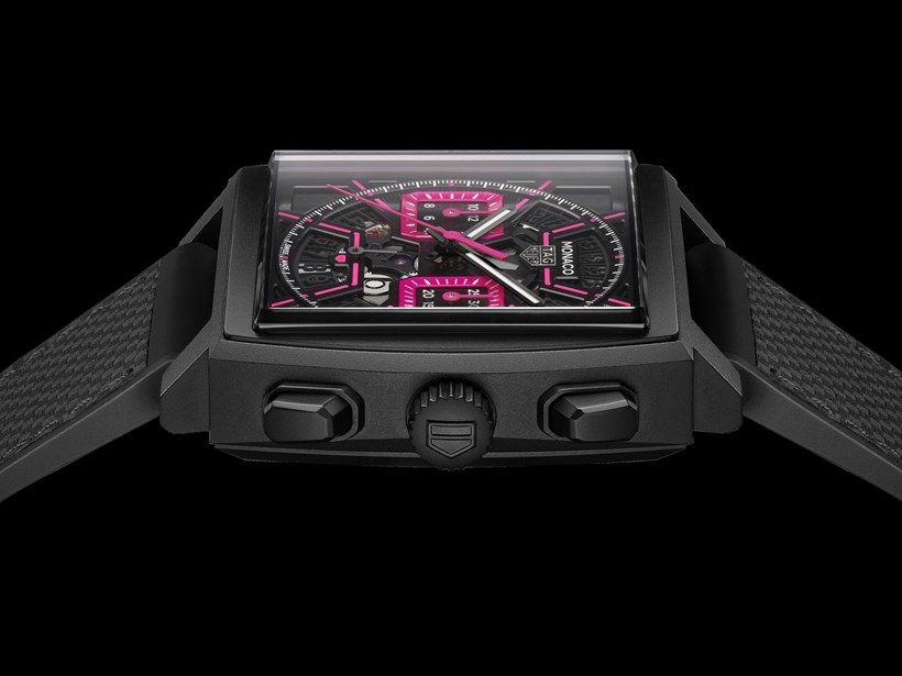 Tag Heuer Monaco Pink Edition Las Vegas