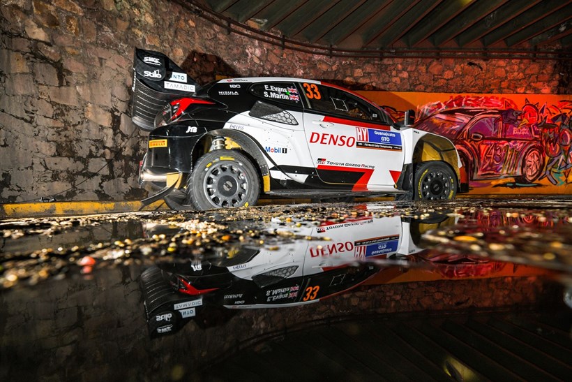 WRC Rally Mexico Evans