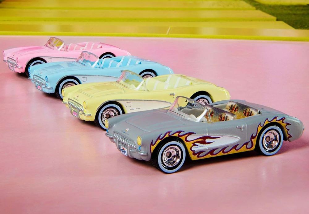 Barbie Corvette Hot Wheels