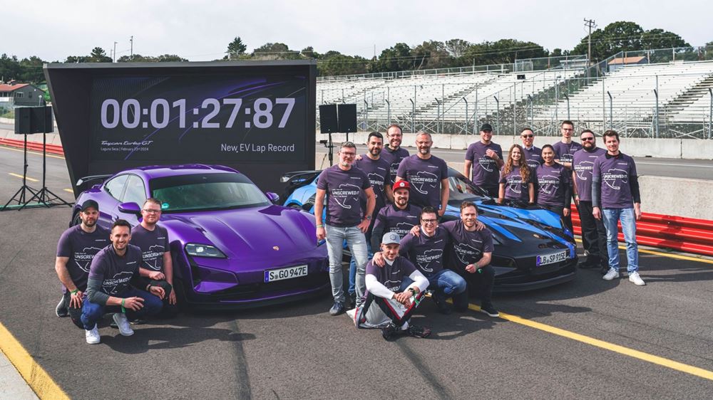 Porsche Taycan Turbo GT Laguna Seca ρεκόρ