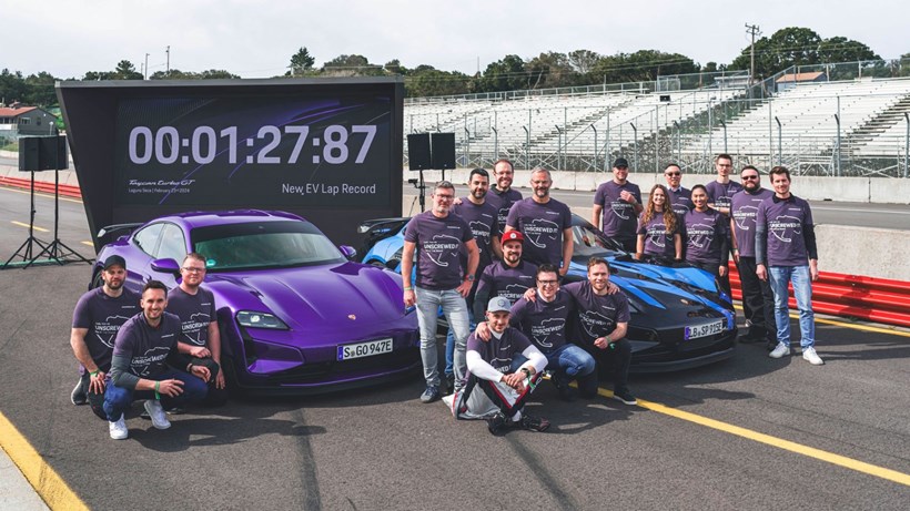 Porsche Taycan Turbo GT Laguna Seca ρεκόρ