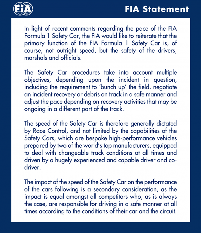 FIA Safety Car