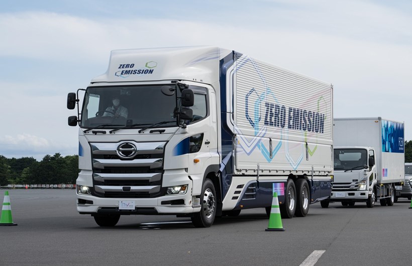 Hino Motors Φορτηγό με υδρογόνο