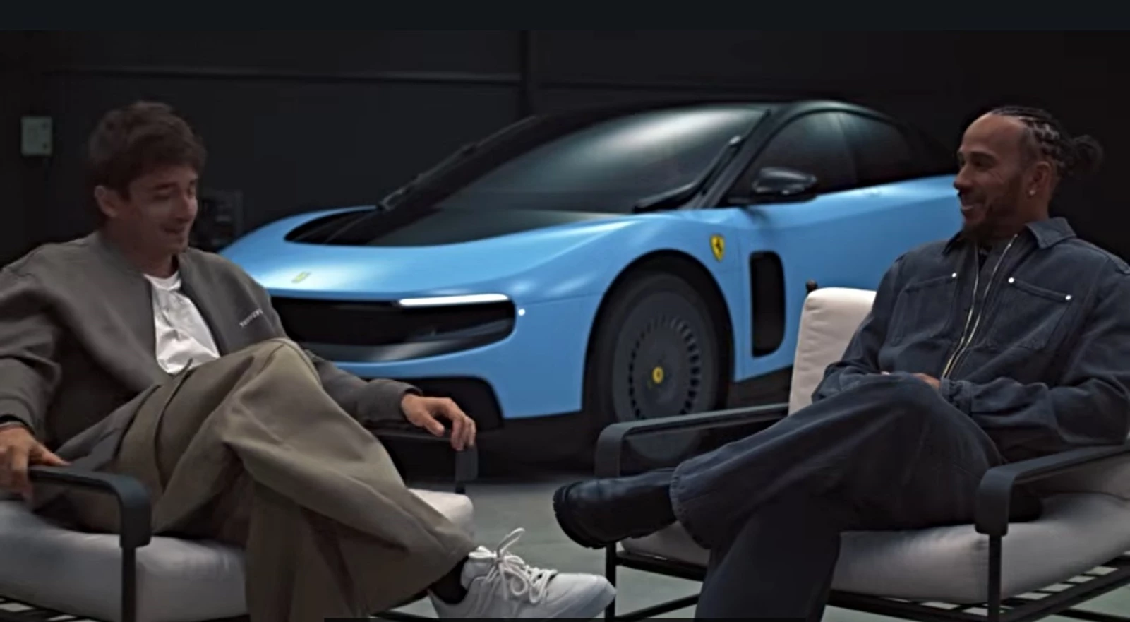 Ferrari Luce Hamilton Leclerc