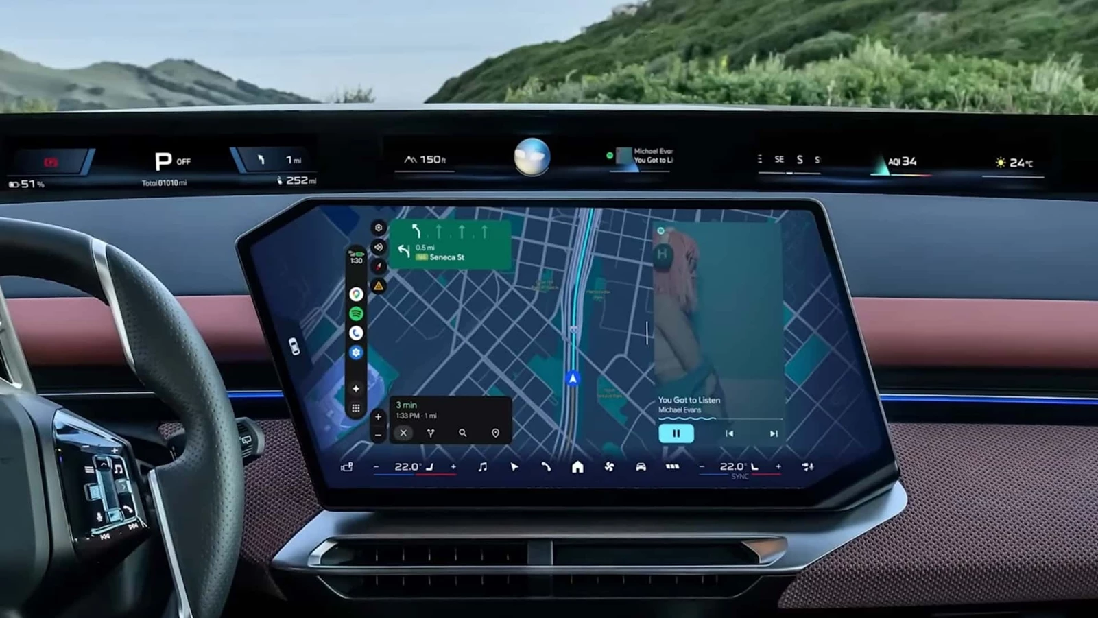 Android Auto BMW iX3