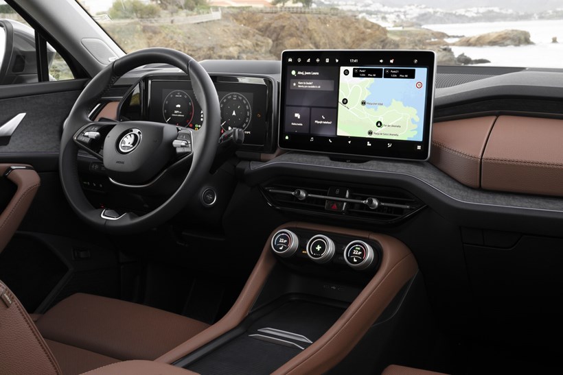 Skoda εσωτερικό αυτοκινήτου