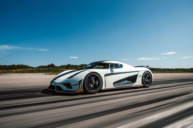 Koenigsegg Regera Ρεκόρ