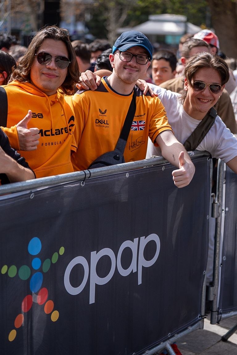 F1 McLaren Σύνταγμα OPAP Arena