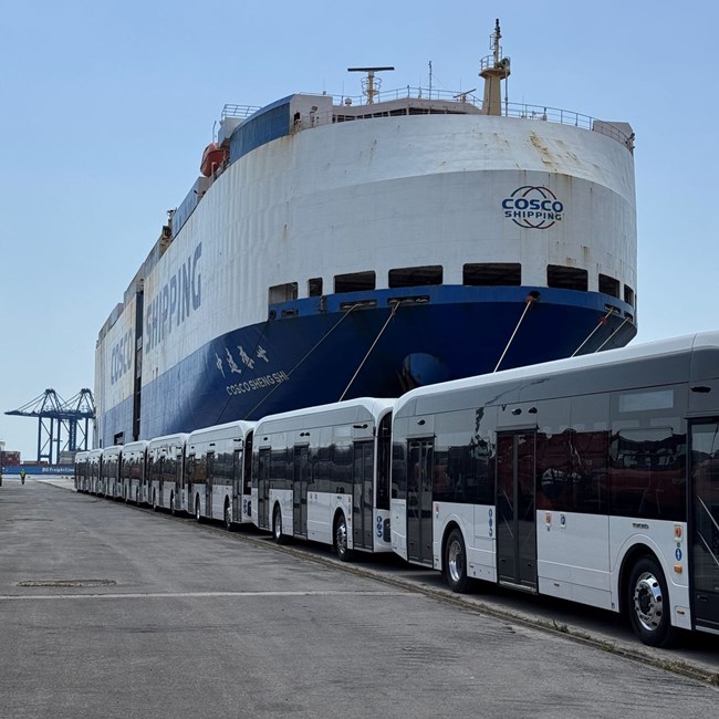COSCO Sheng SHI οχηματαγωγό πλοίο στον Πειραιά