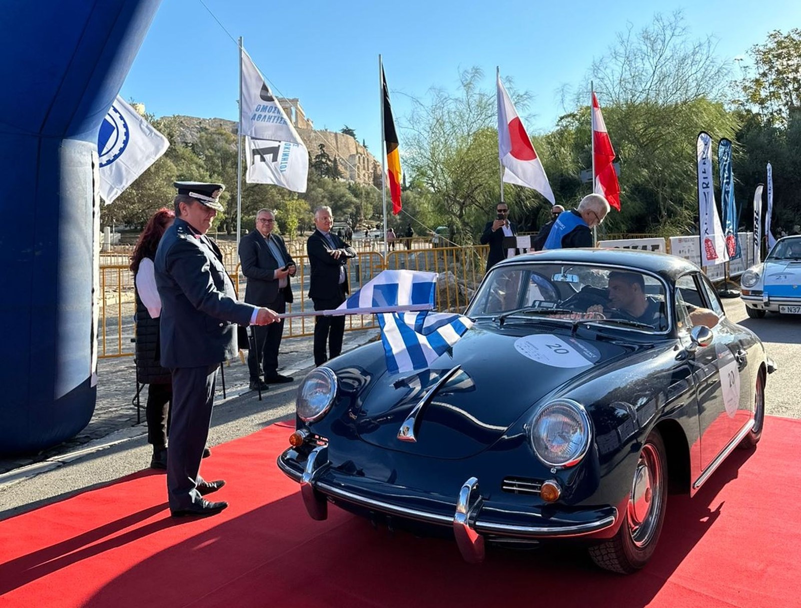 1000 miglia experience greece εκκίνηση ακρόπολη