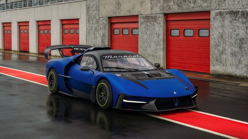 Maserati MCXtrema δοκιμές στην πίστα