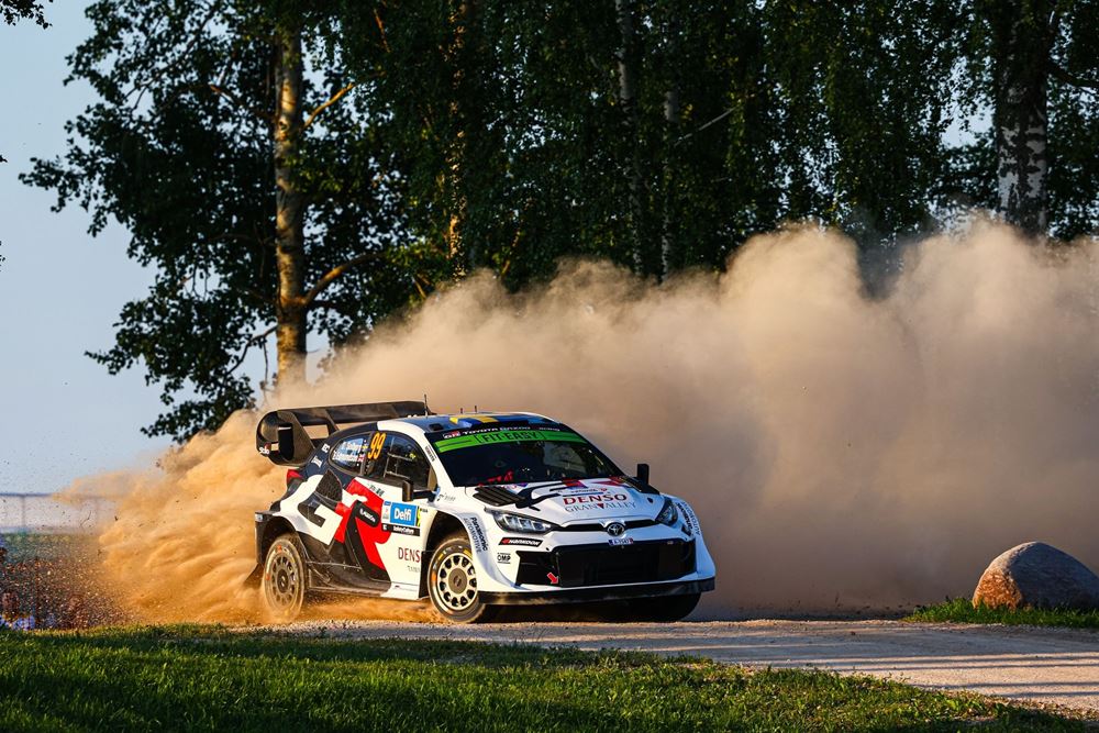 Oliver Solberg Toyota WRC Ράλι Εσθονίας