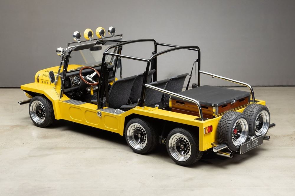 Mini Moke εξάτροχο θηρίο
