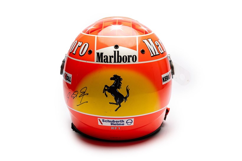 Michael Schumacher κράνος 2001