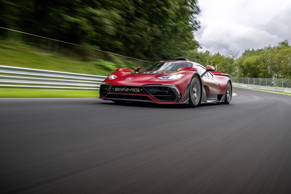 Mercedes AMG ONE Nurburgring γύρος ρεκόρ