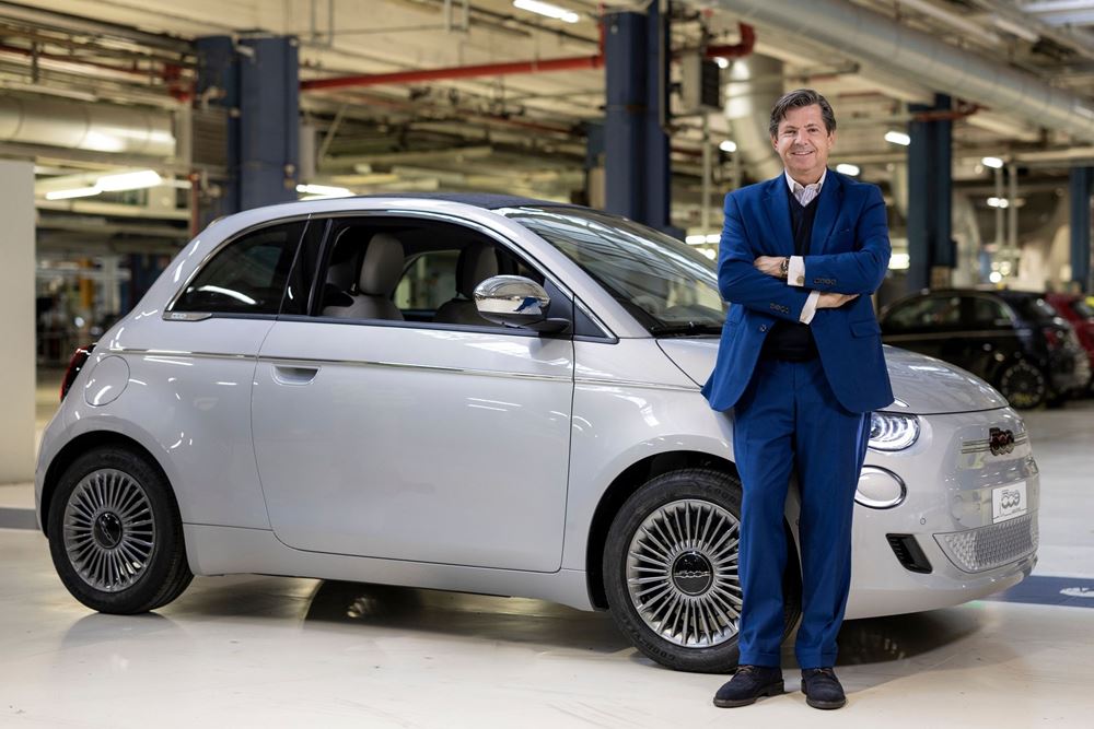 Fiat 500 Olivier Francois Mirafiori εργοστάσιο