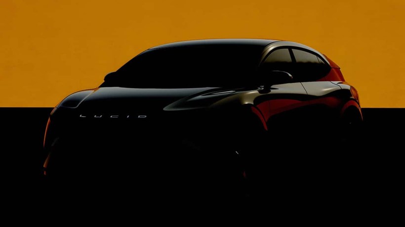 Lucid midsize crossover teaser