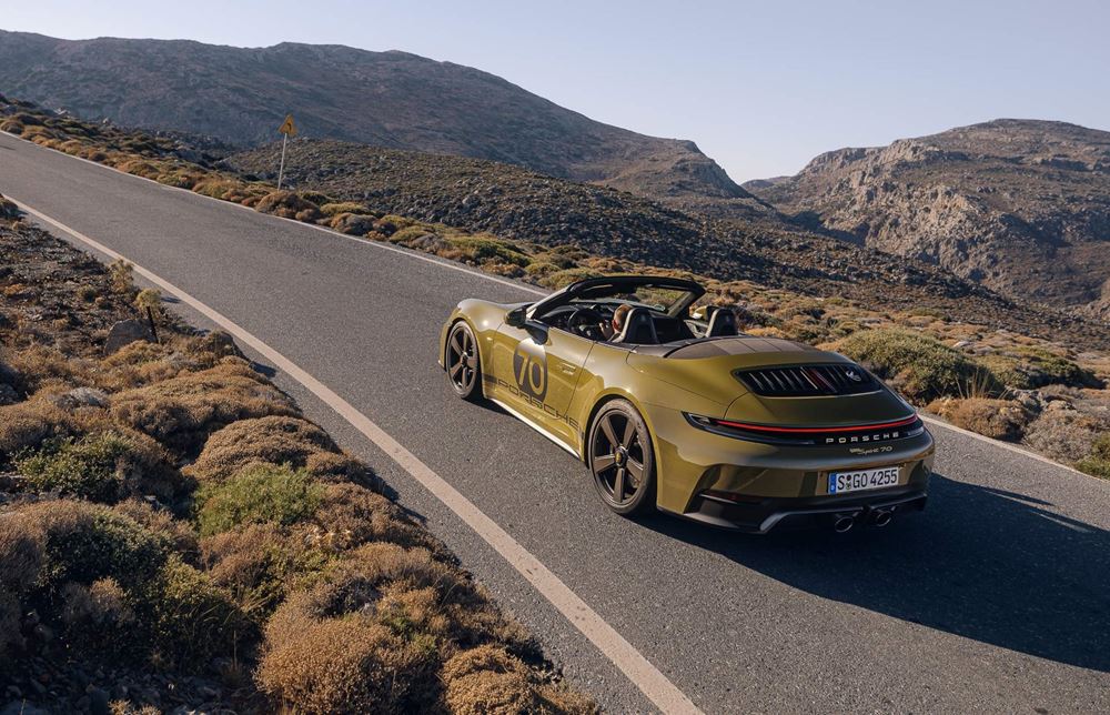Porsche 911 Spirit 70 Κρήτη 2025