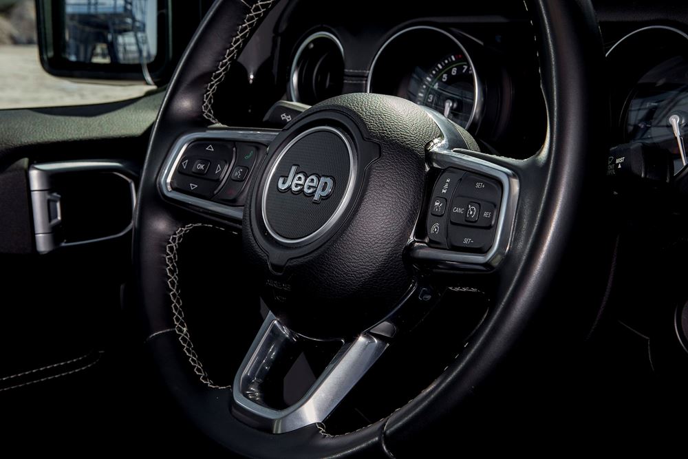 Jeep Wrangler 4xe Sahara plug in hybrid