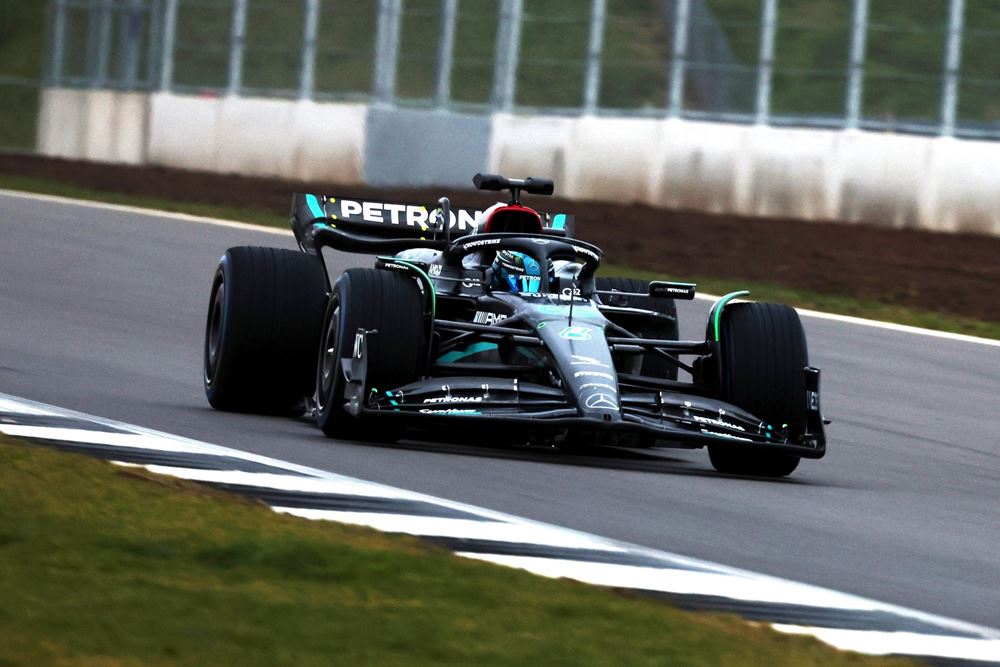 F1 Official Test Bahrain Day 1 Mercedes
