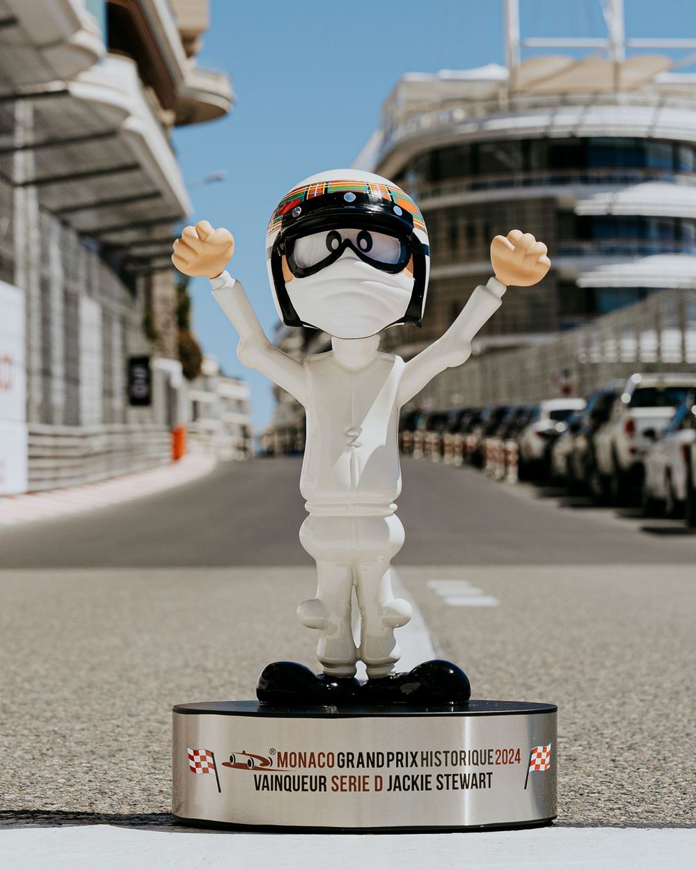 F1 Grand Prix ιστορικών μονοθεσίων Μονακό Antoine le Pilot Comic