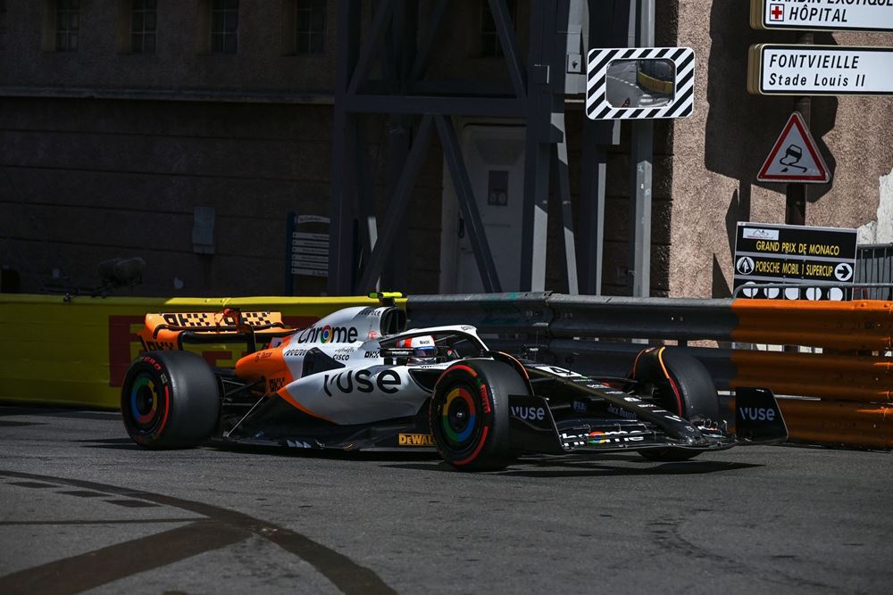F1 GP Monaco Ferrari Norris
