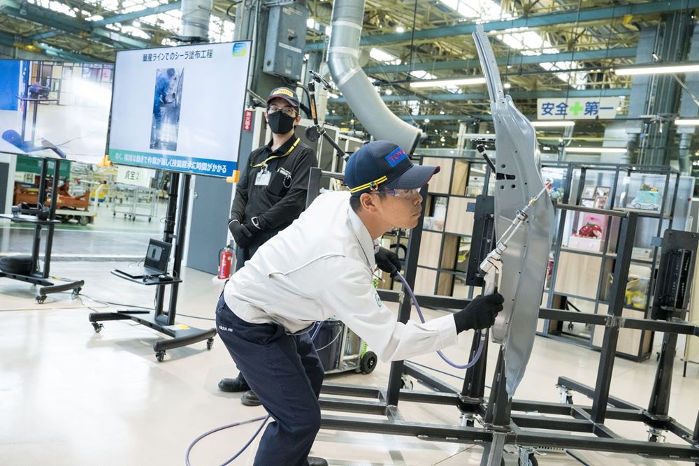 Toyota gigapress εργοστάσιο Ιαπωνια