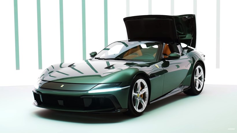 Ferrari 12Cilindri Spider Top Gear Video