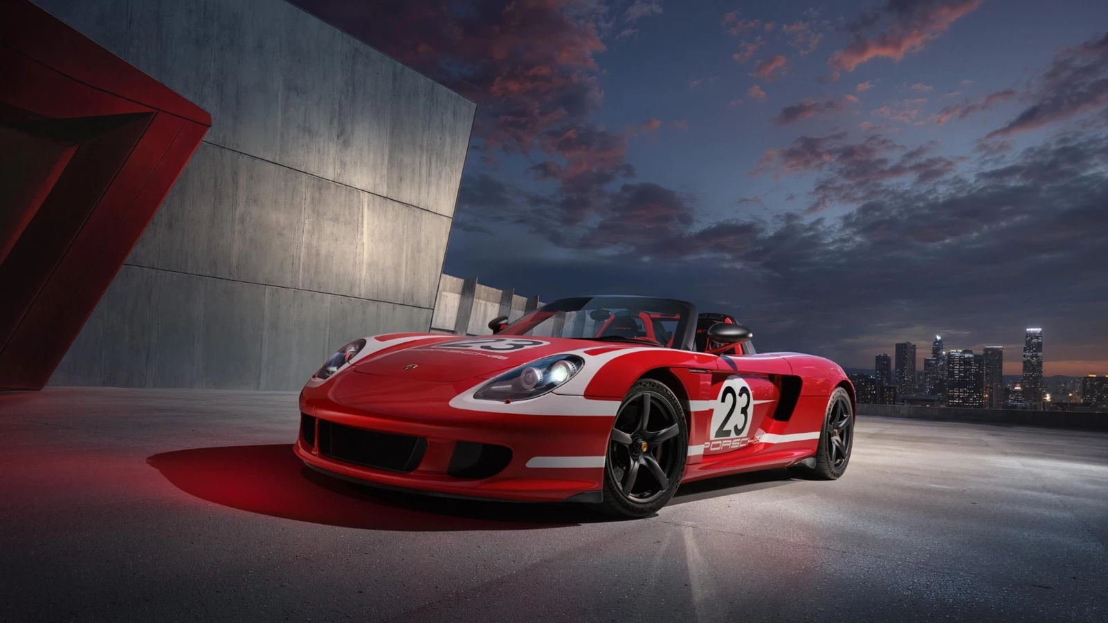 Porsche Carrera GT Le Mans tribute