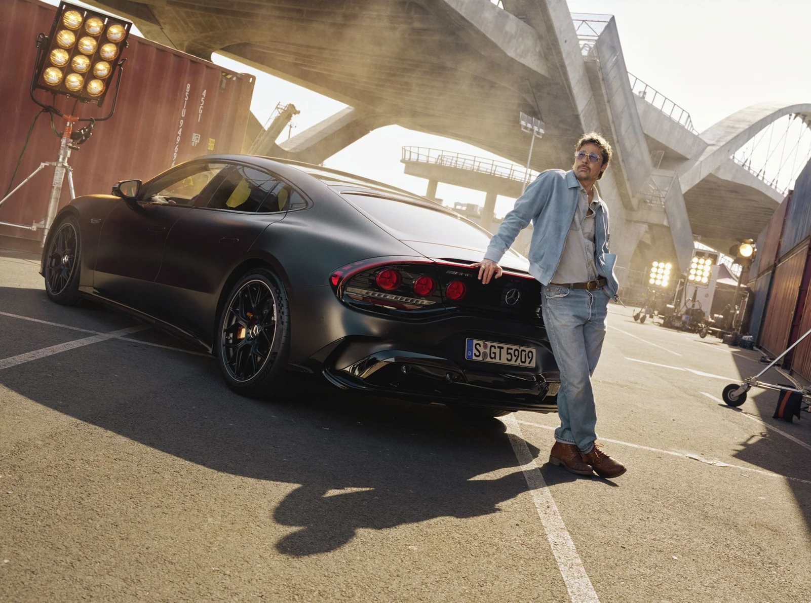 Mercedes-AMG GT 4-Door Coupe Brad Pitt