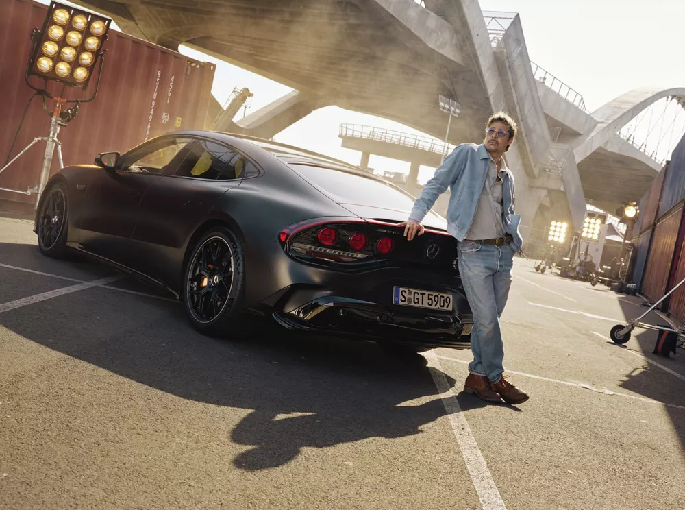 Mercedes-AMG GT 4-Door Coupe Brad Pitt