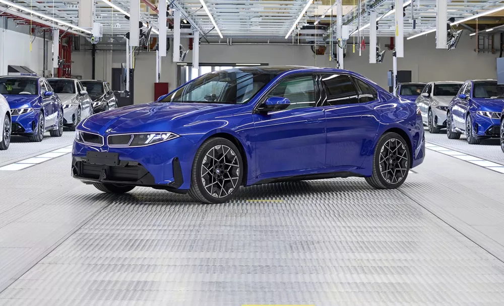 BMW i3 γραμμή παραγωγής