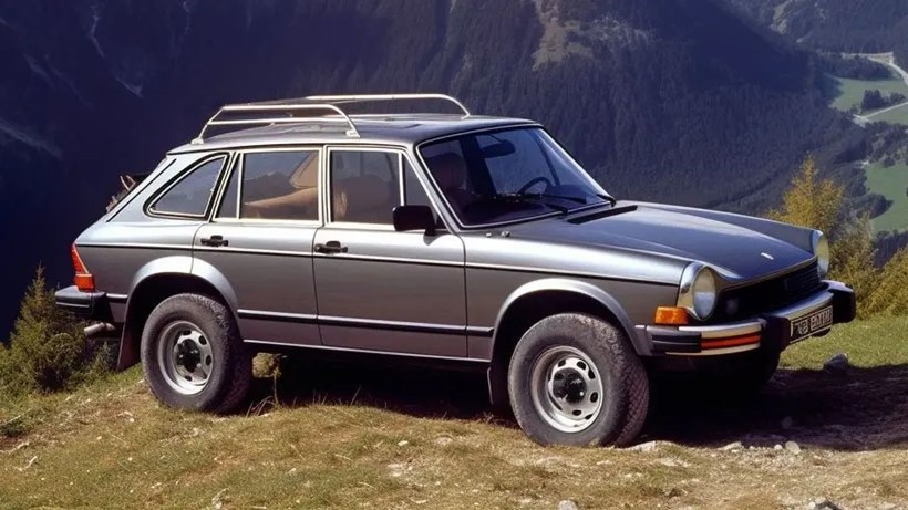 Automotive AI Porsche Cayenne 1981