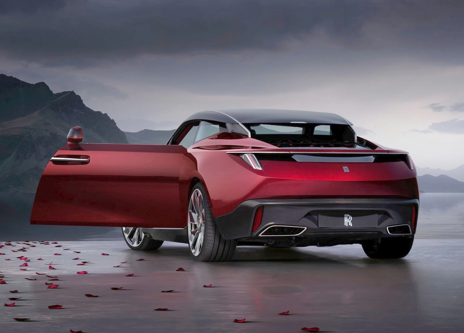 Rolls-Royce Droptail La Rose Noire