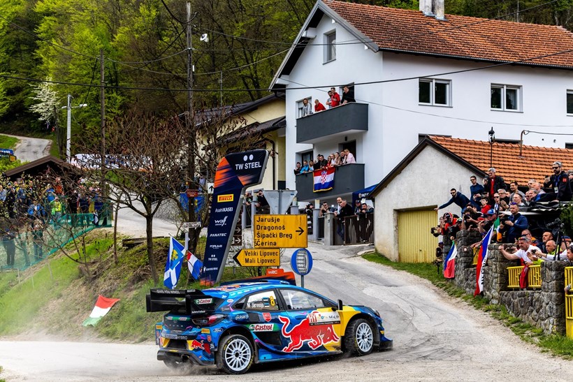 WRC Rally Croatia 2023 Tanak