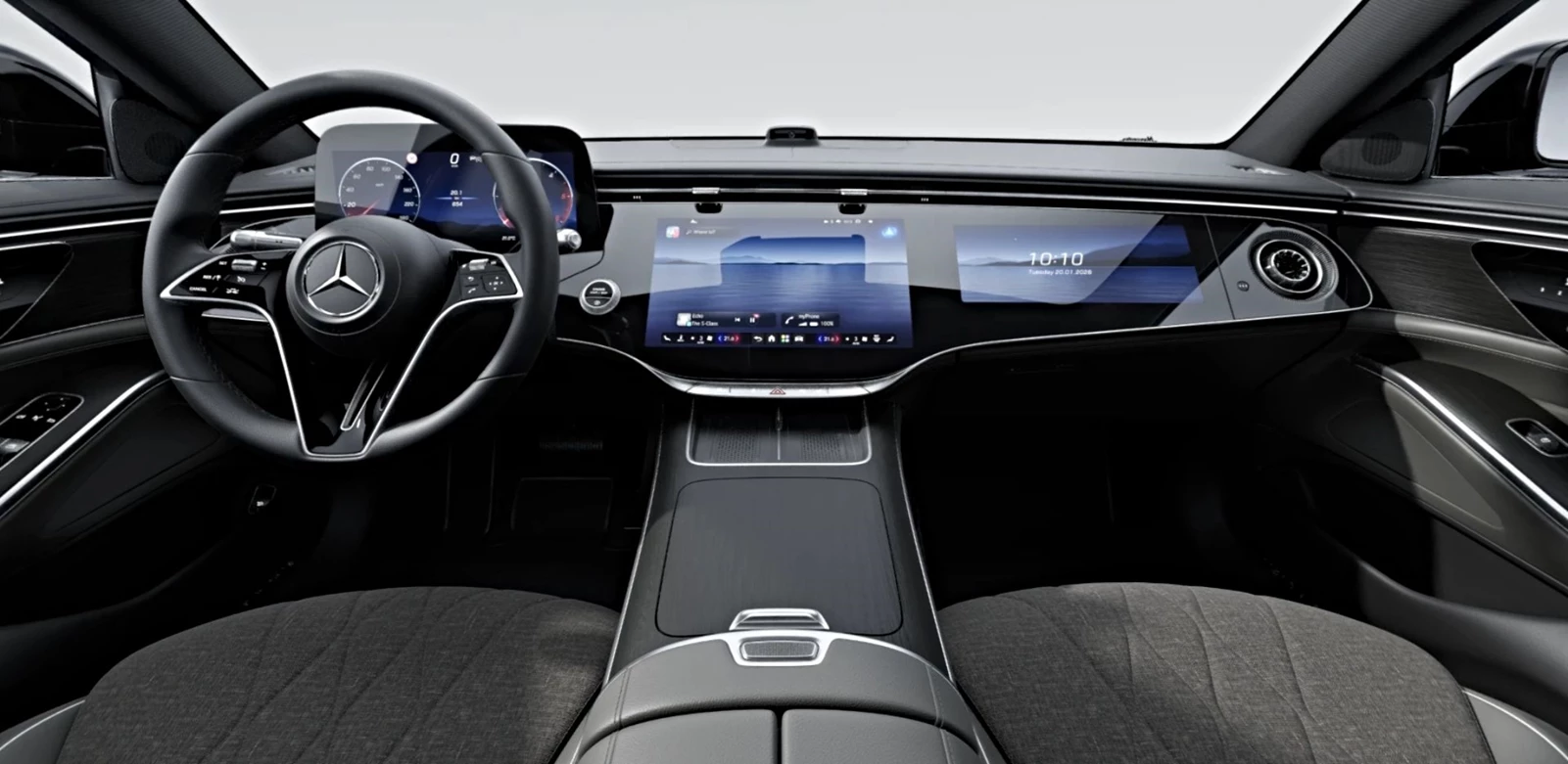 Mercedes S-Class υφασμάτινη επένδυση