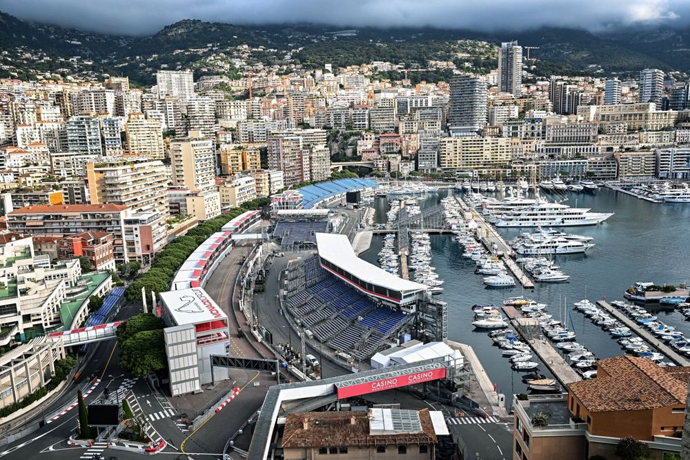 Ayrton Senna παρέλαση Monaco Grand Prix ιστορικών μονοθεσίων
