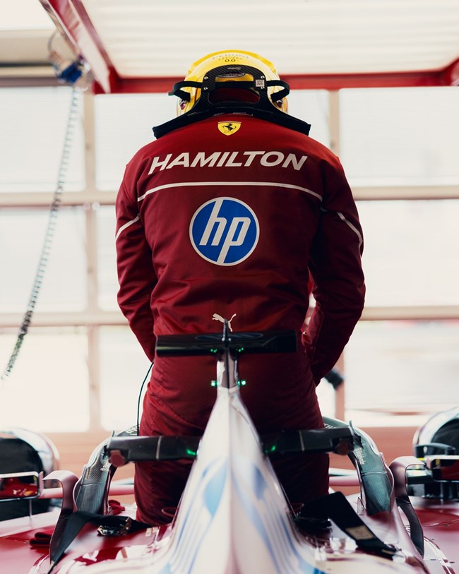 Lewis Hamilton Ferrari