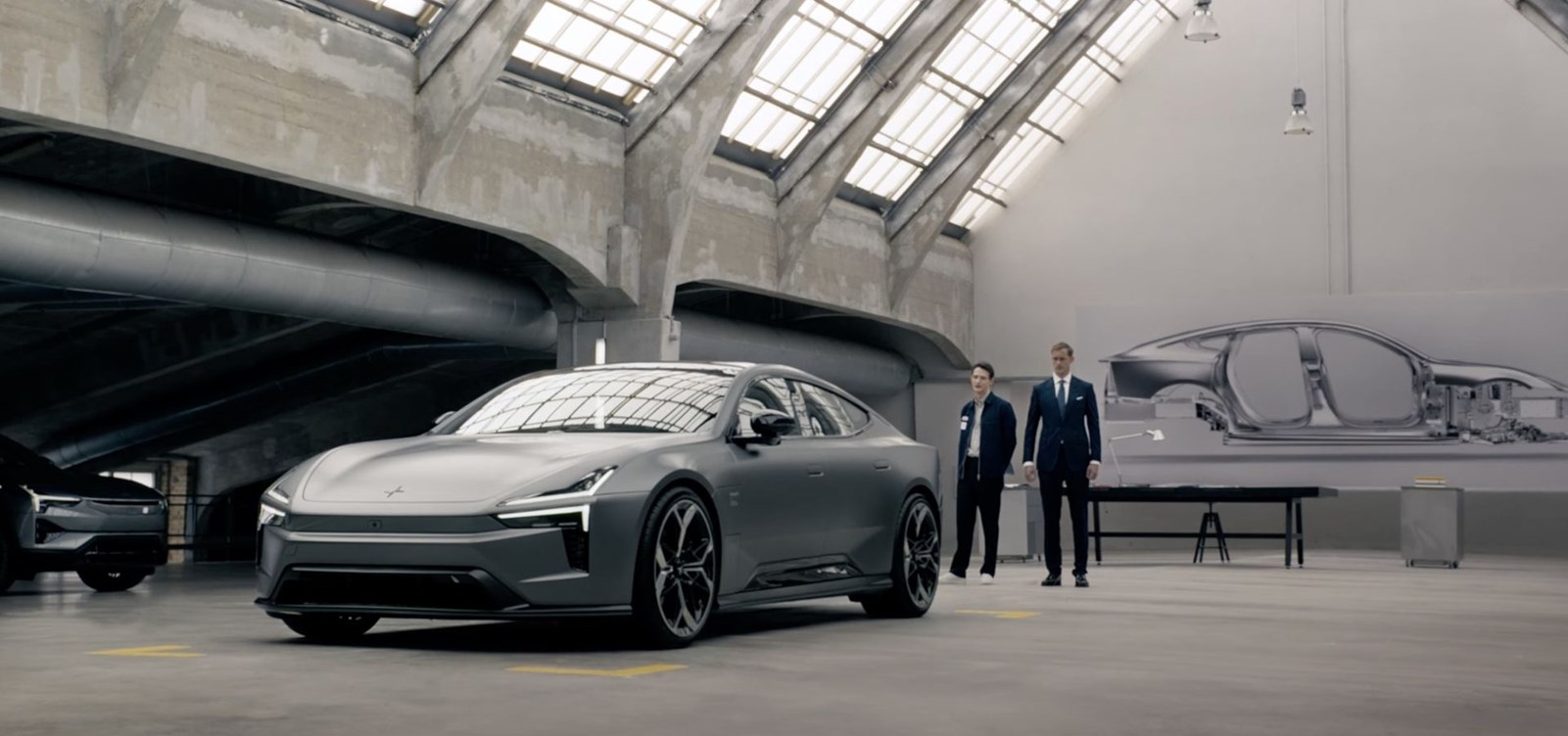 Polestar 5 Alexander Skarsgard ad